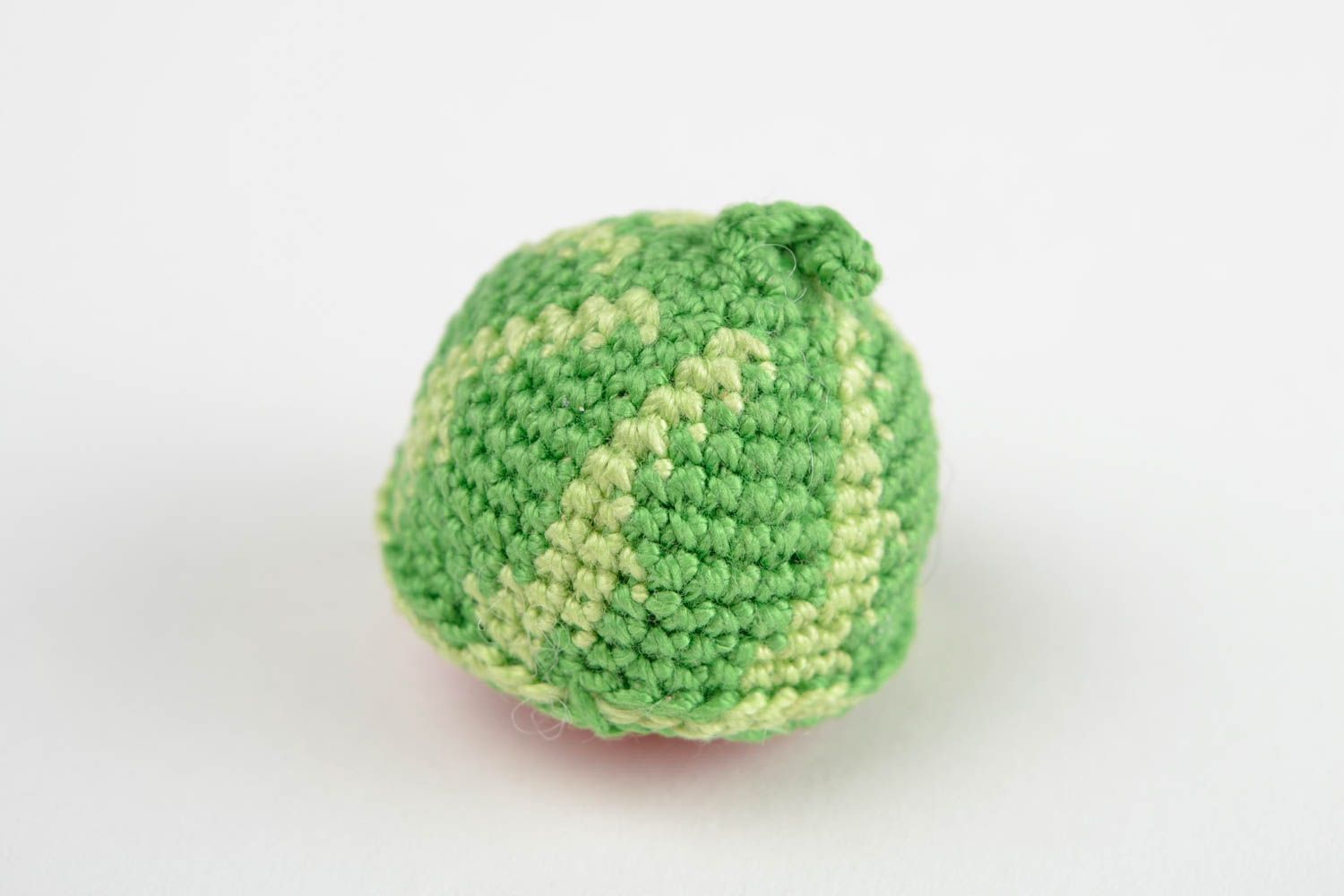 Fruta tejida a crochet juguete artesanal regalo original sandía dulce y bonita foto 4