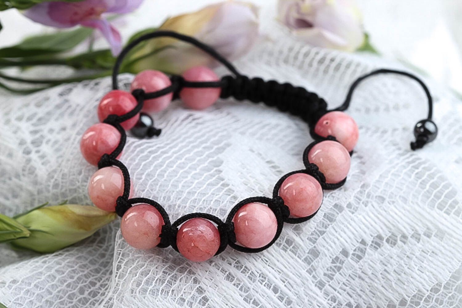Handmade bracelet gemstone jewelry designer accessories gifts for women photo 1