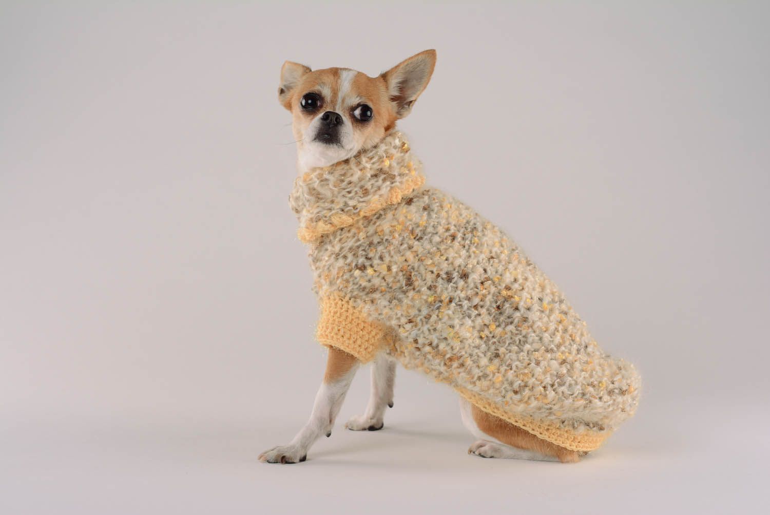 Camisola para cão tricotada a mão de мохера Banana Republic foto 1