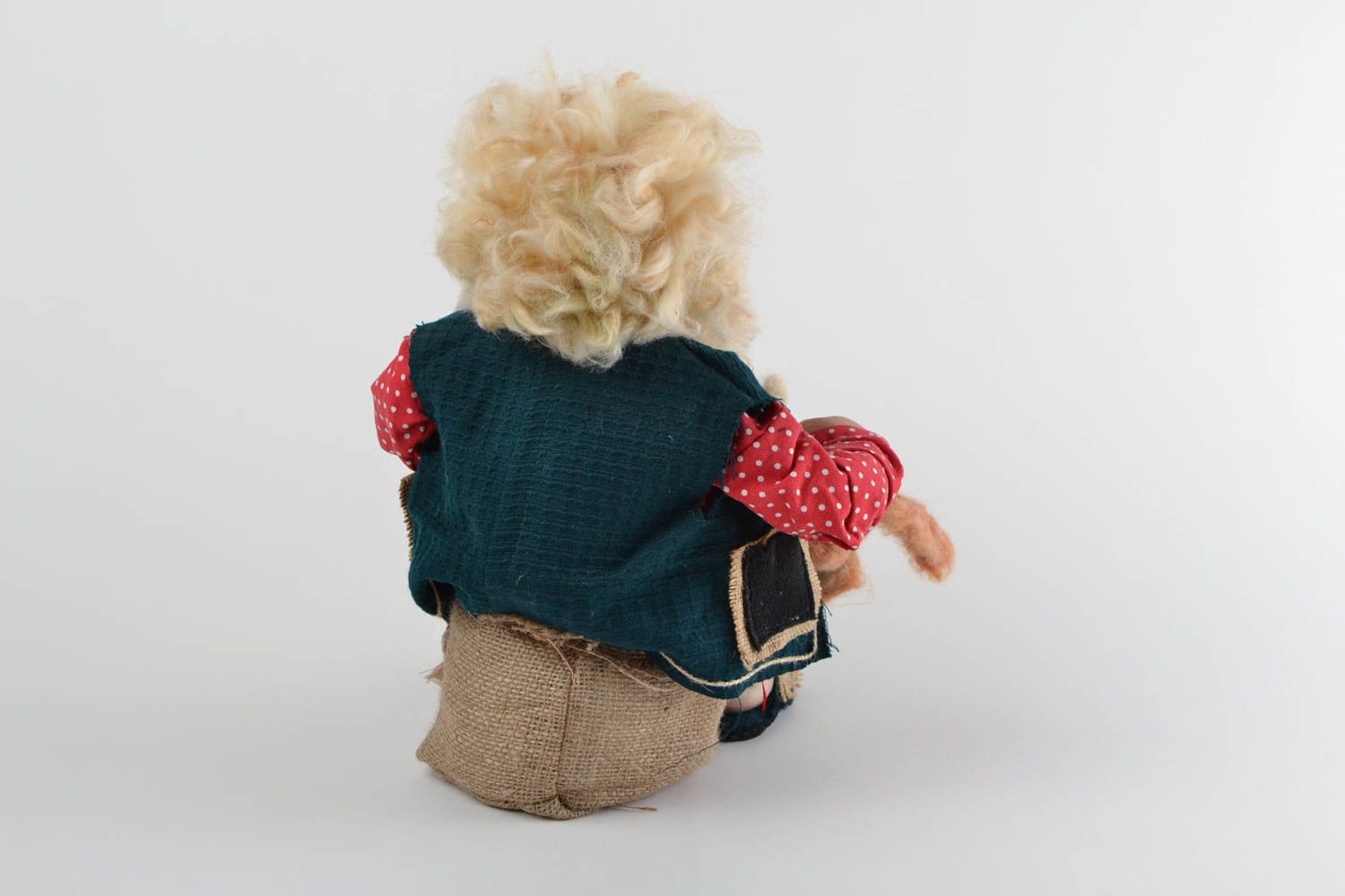 Handmade nylon toy designer textile doll toy for children home decoration photo 5