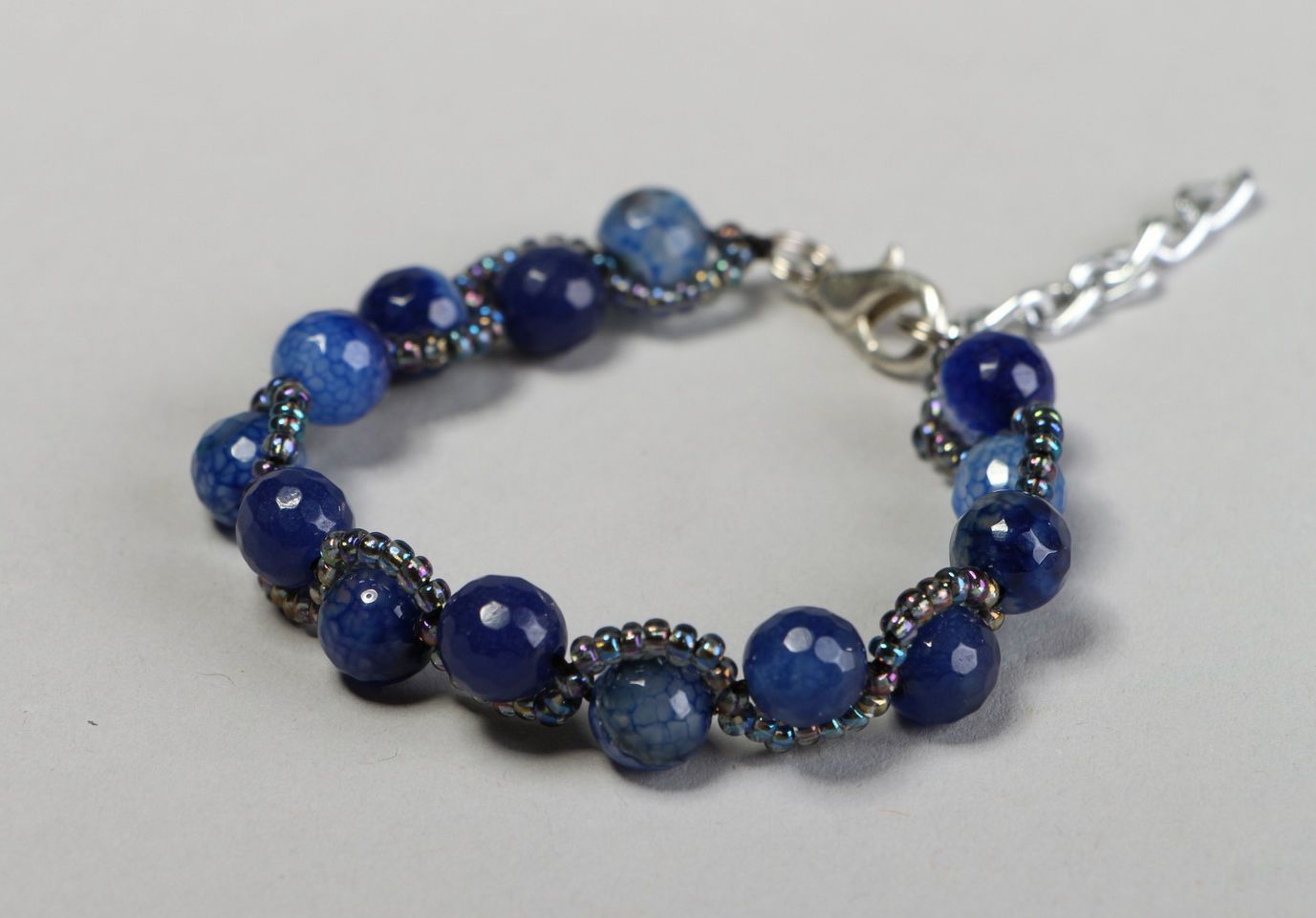 Bracelet with lapis lazuli photo 3