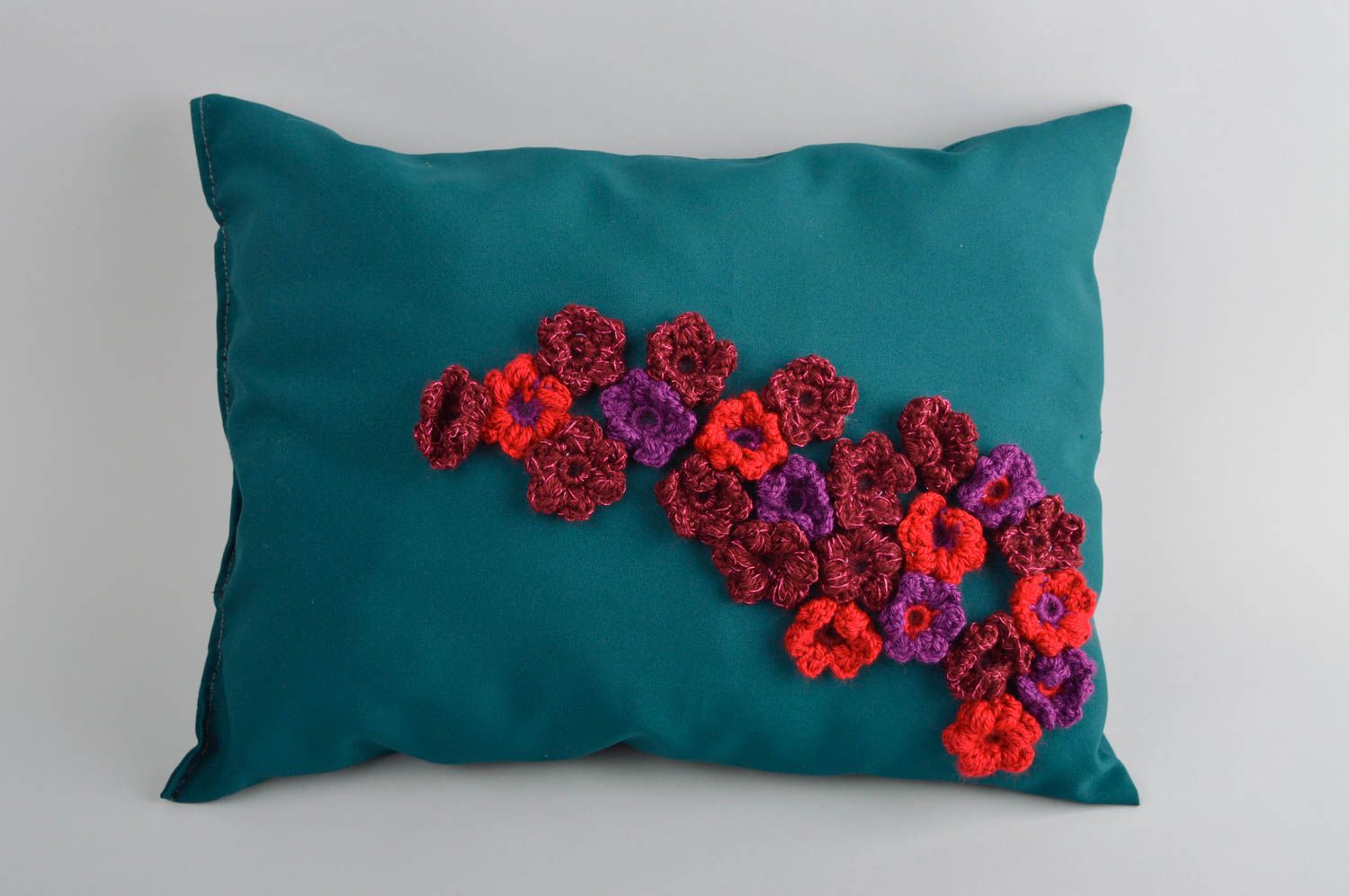 Подушка на диван ручной работы декоративная подушка диванная подушка красивая фото 3