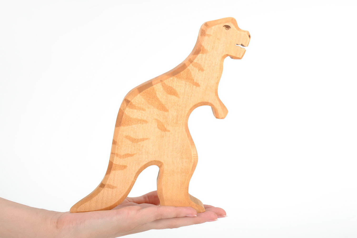 Holz Figur Dinosaurier foto 5