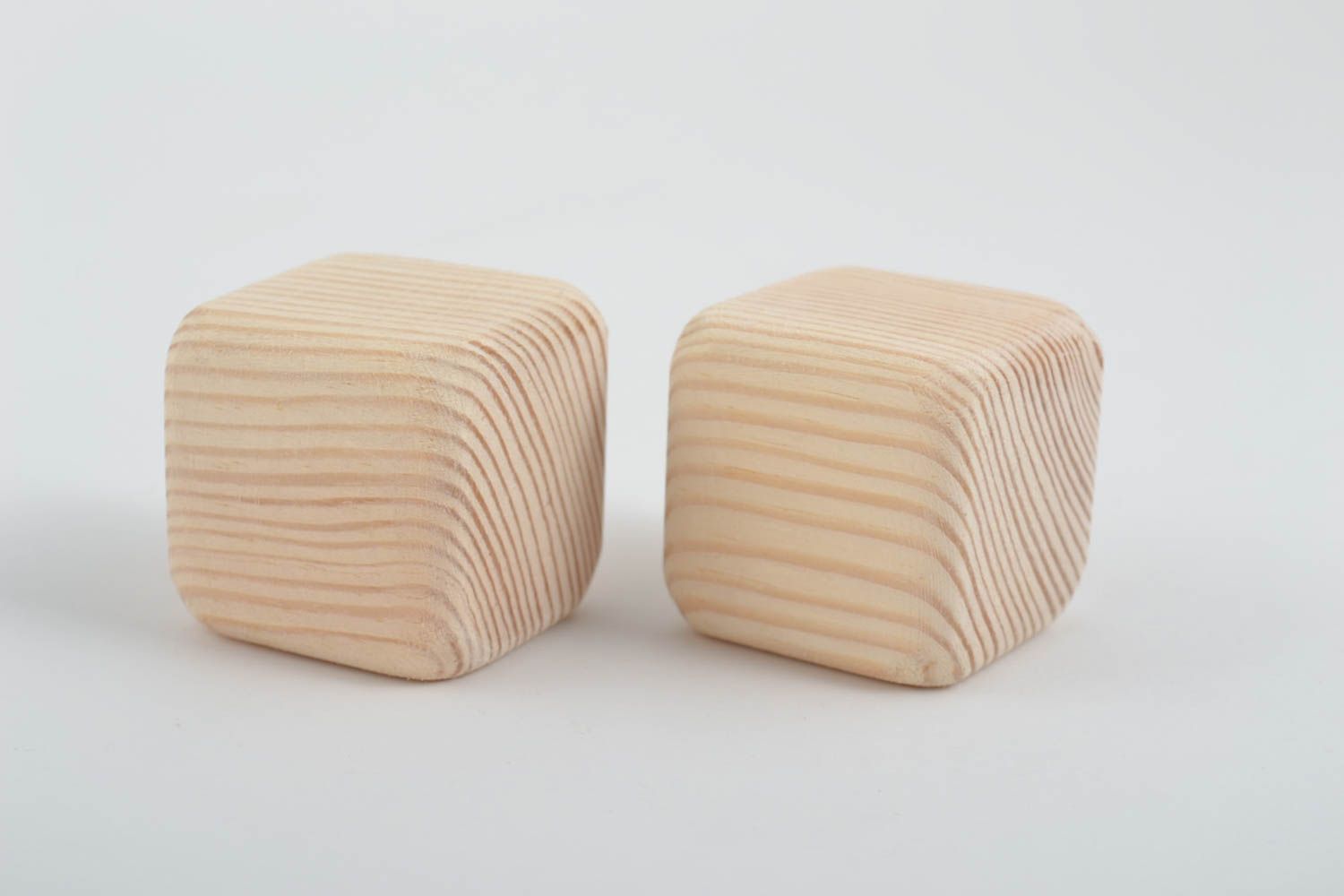 Beautiful handmade wooden blank cubes wooden shapes for kids art supplies photo 3