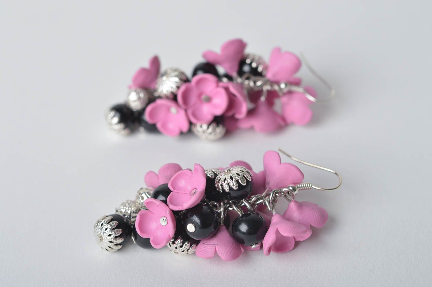 Stylish handmade plastic earrings jewelry designs fashion accessories photo 5