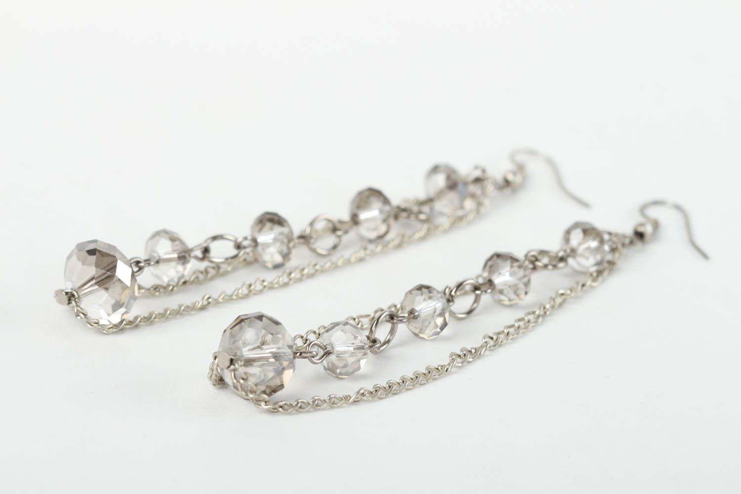 Handmade designer stylish earrings beautiful earrings festive jewelry photo 3