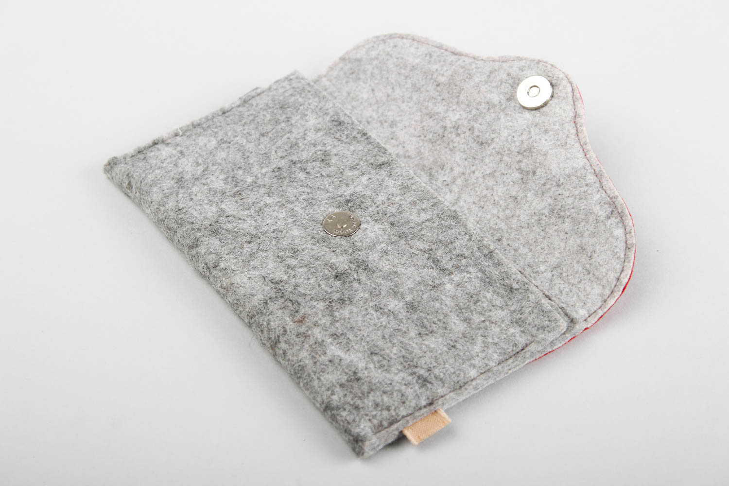 Stylish wallet handmade woolen wallet leather accessories designer purse ideas photo 4