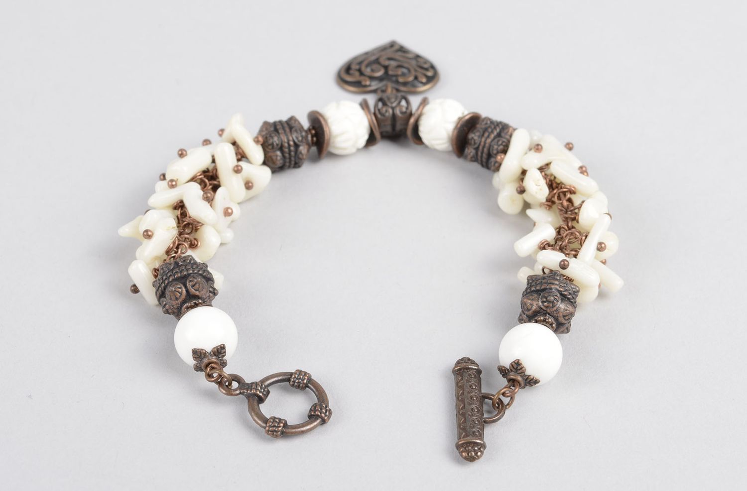 Handmade bracelet unusual bracelet stone bracelet gift ideas designer jewelry photo 4