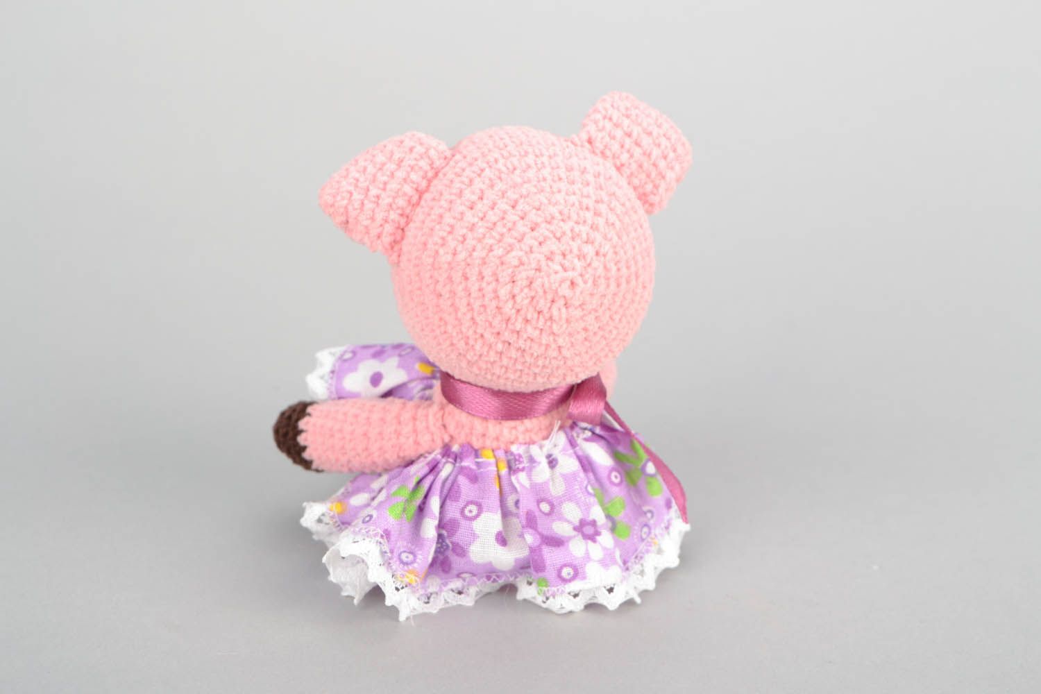 Crochet toy Monyasha Piggy photo 5