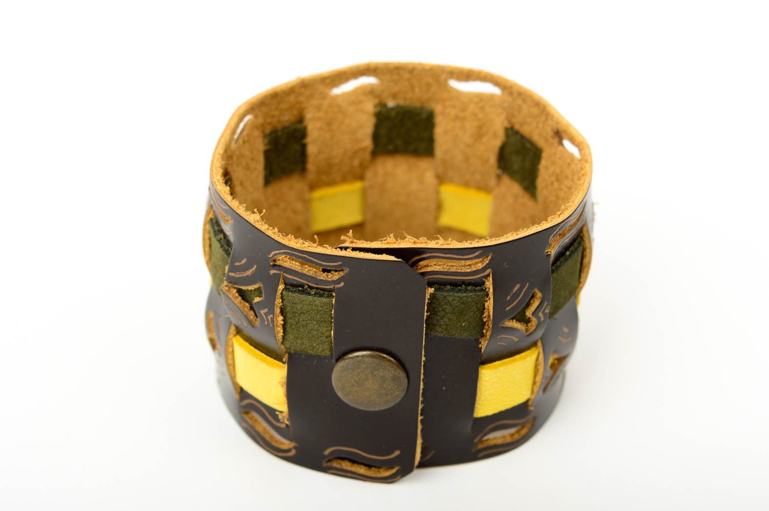 Stylish handmade bracelet designs womens wrist bracelet ideas leather goods photo 4