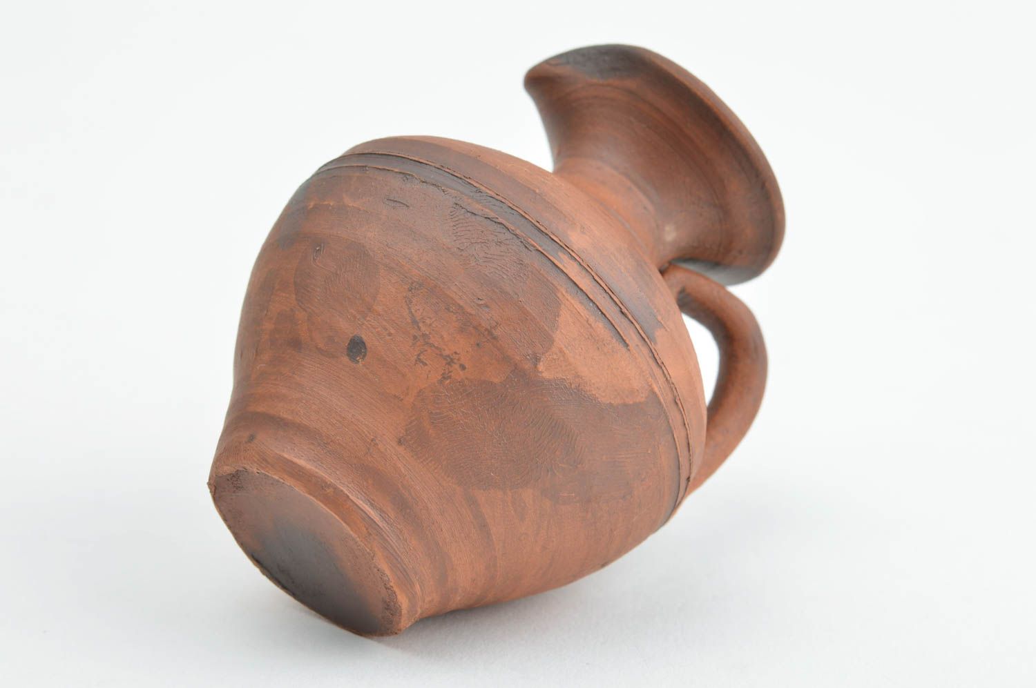 Керамический кувшин ручной работы керамическая посуда декор глиняная посуда фото 4