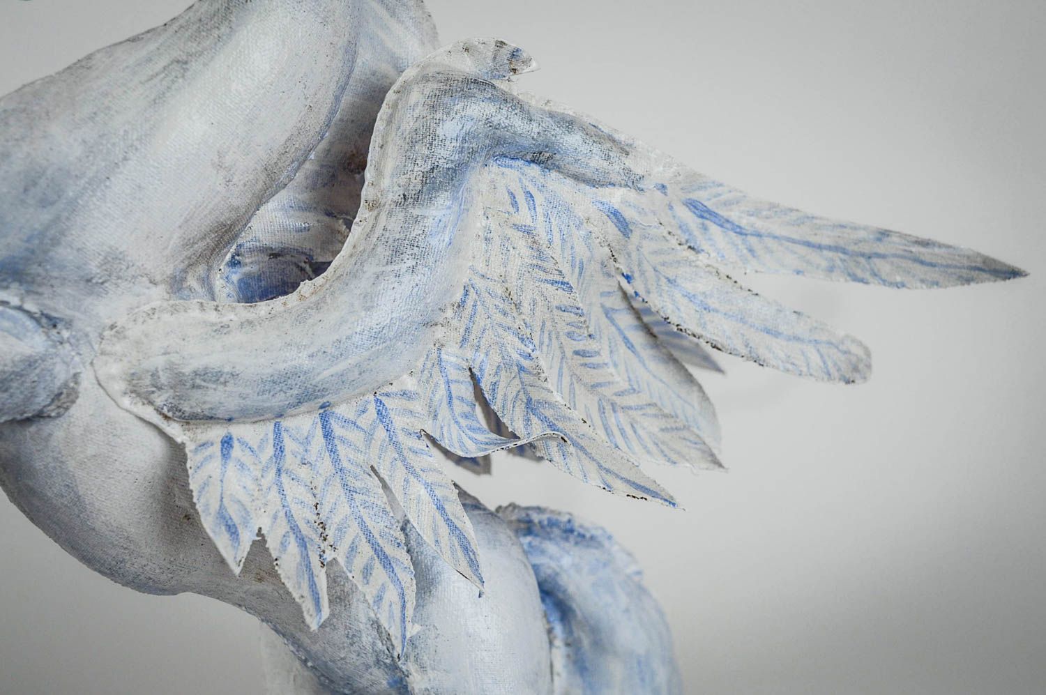 Jouet Pégase aromatisé en tissu de coton peint aux acryliques décor d'intérieur photo 3