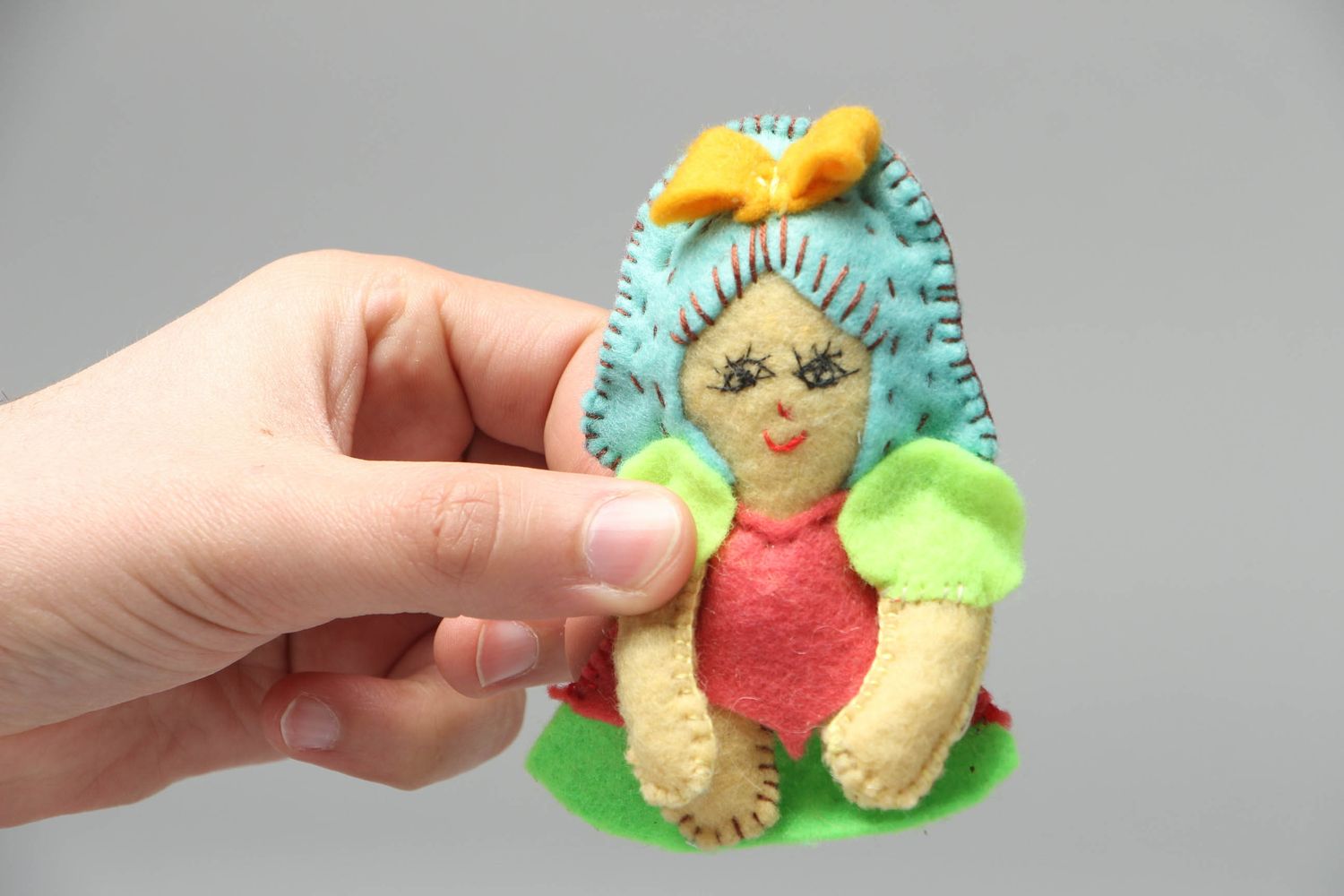 Jouet décoratif en tissu fait main Princesse de style primitif cadeau enfant photo 4