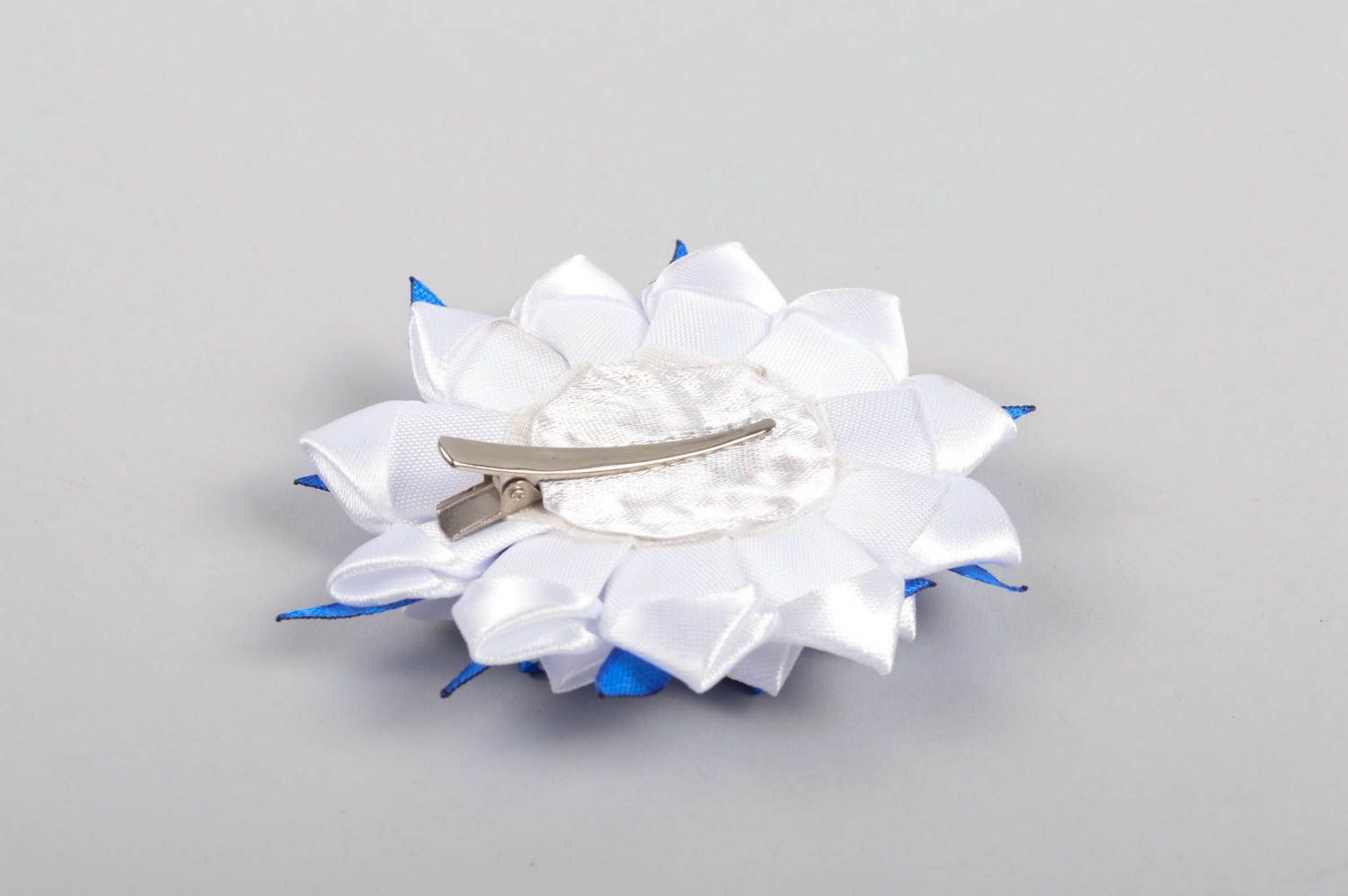 Handmade accessory designer hair clip for babies gift for her flower hair clip photo 4