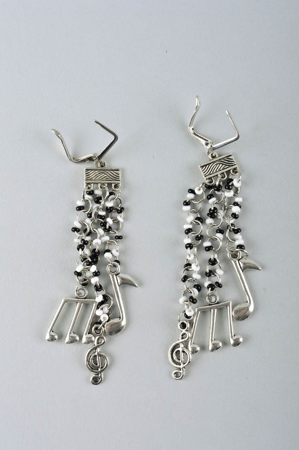 Ohrringe Ohrhänger handmade hochwertiger Modeschmuck Glasperlen Schmuck foto 6