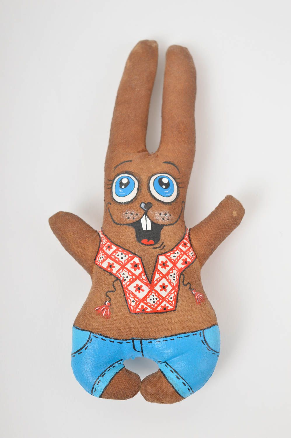 Handmade lustiger Kühlschrankmagnet Dekoration Hase Geschenk Idee ausgefallen foto 2
