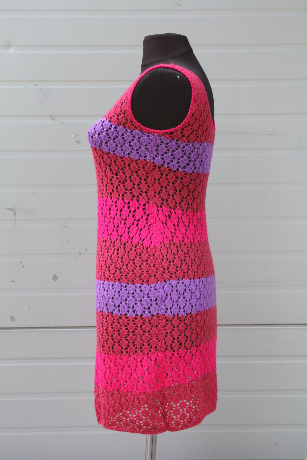 Lace knitted dress photo 3