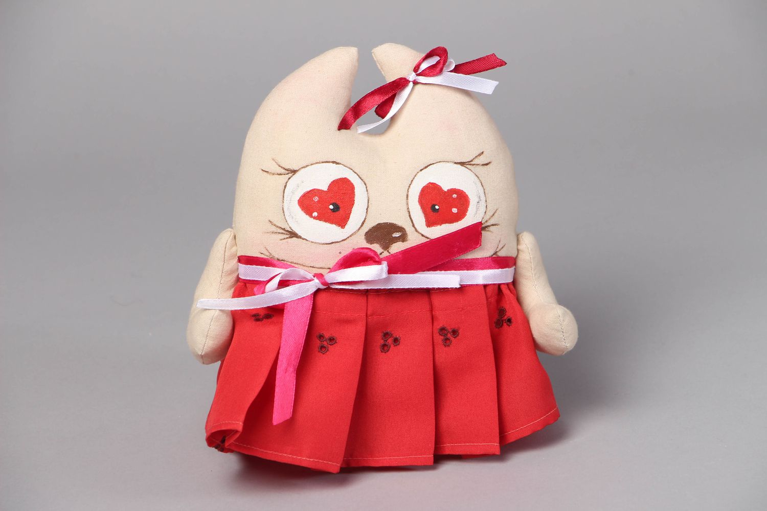 Handmade fabric soft toy photo 1