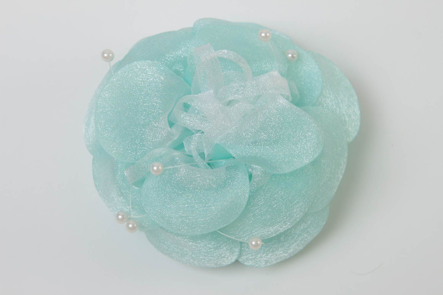 Flower hair tie handmade hair accessories fashion accessories gifts for girls photo 2