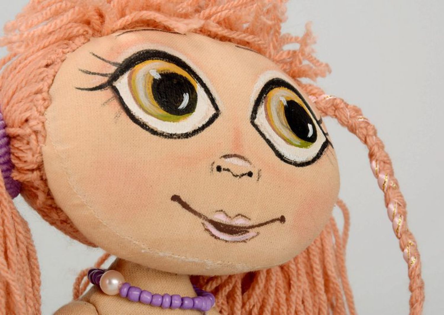 Ароматизированная кукла в сиреневом сарафане фото 2