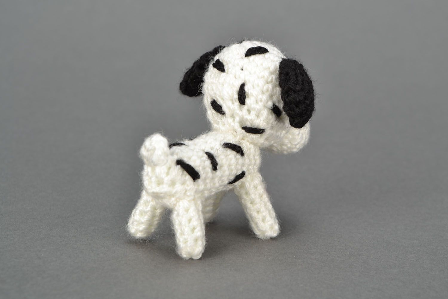 Hand-crocheted toy Dalmatian photo 5