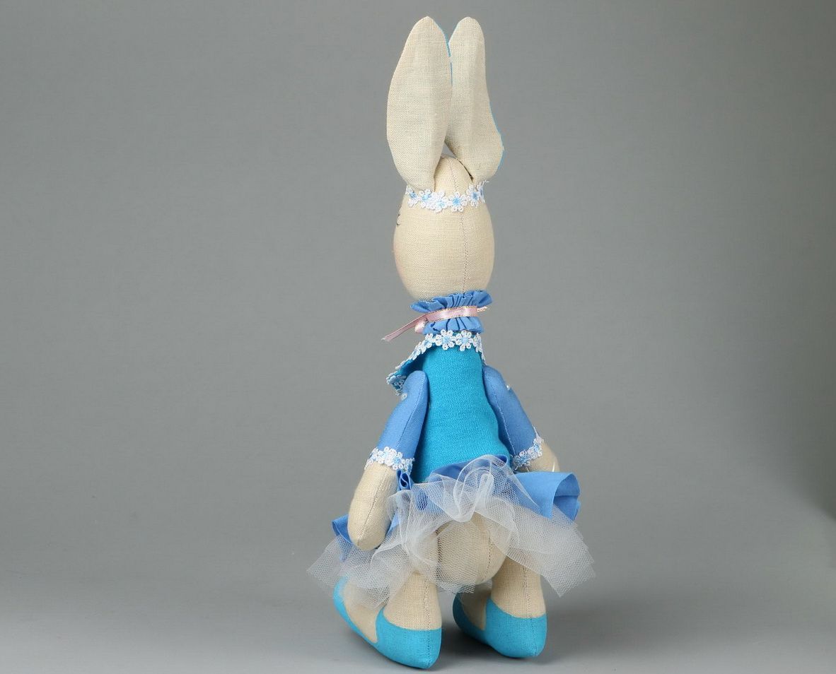 Soft toy Bunny Ballerina photo 3