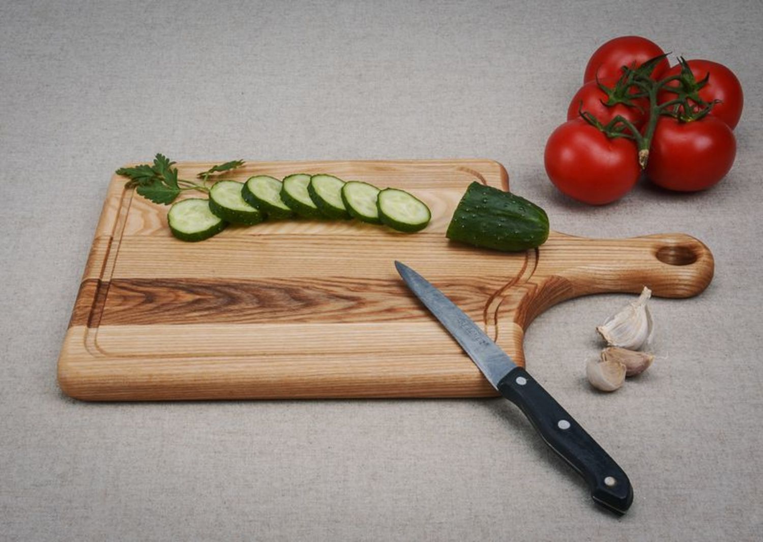 Tagliere di legno fatto a mano tagliere decorativo utensili da cucina

 foto 1