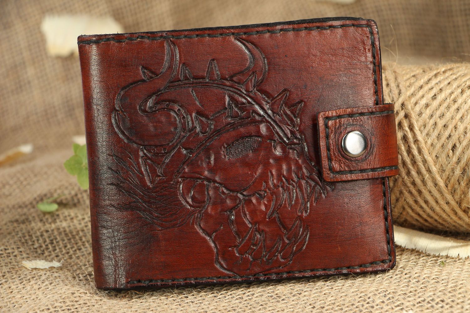 Genuine leather wallet photo 5