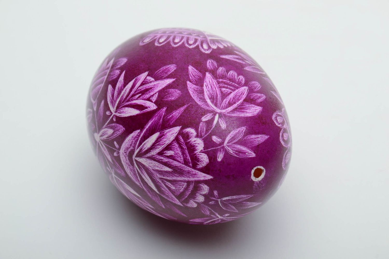Huevo de ganso de Pascua artesanal foto 4