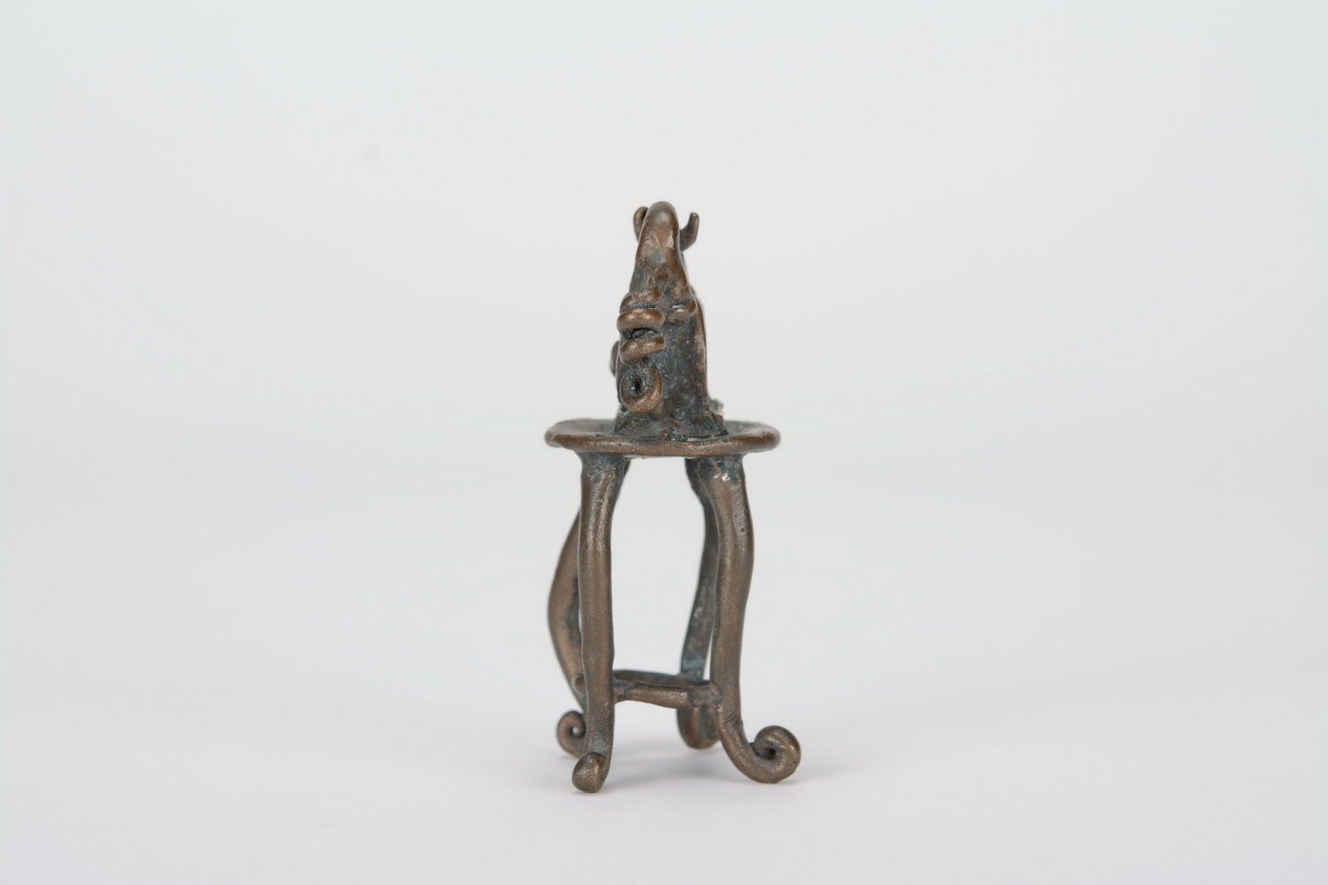 Bronze statuette Telephone photo 3