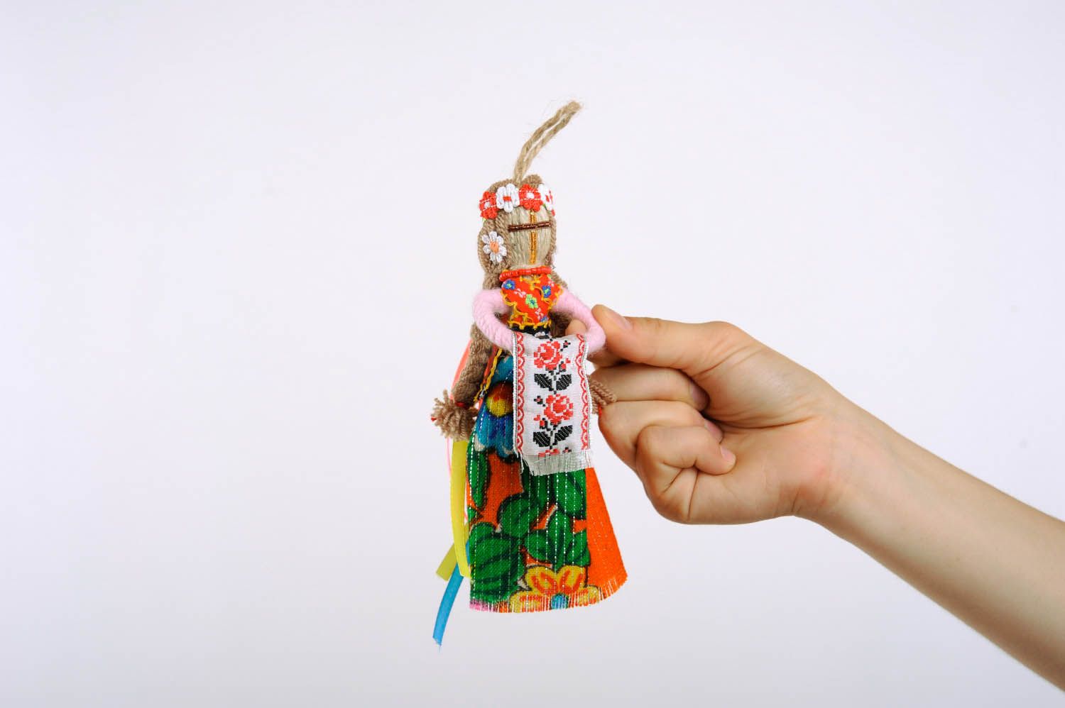Ethno Puppe Amulett foto 4