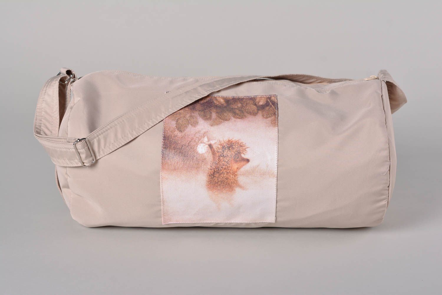 Borsa in tessuto fatta a mano accessorio da donna borsa originale con stampa foto 1