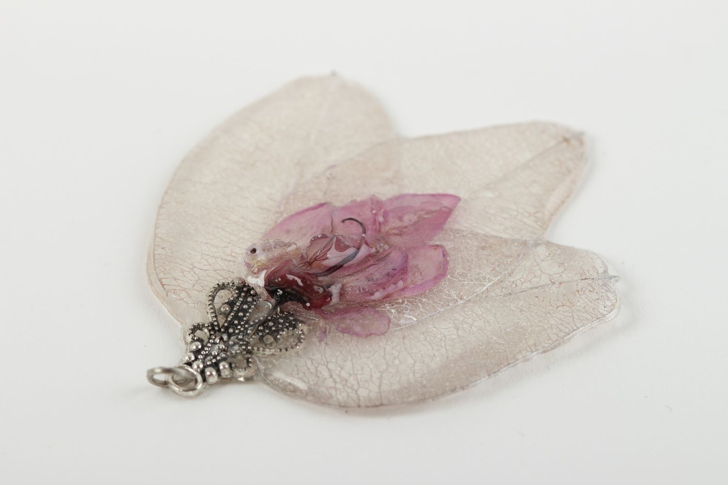 Handmade pendant handmade earrings with charms designer jewelry unusual gift photo 3