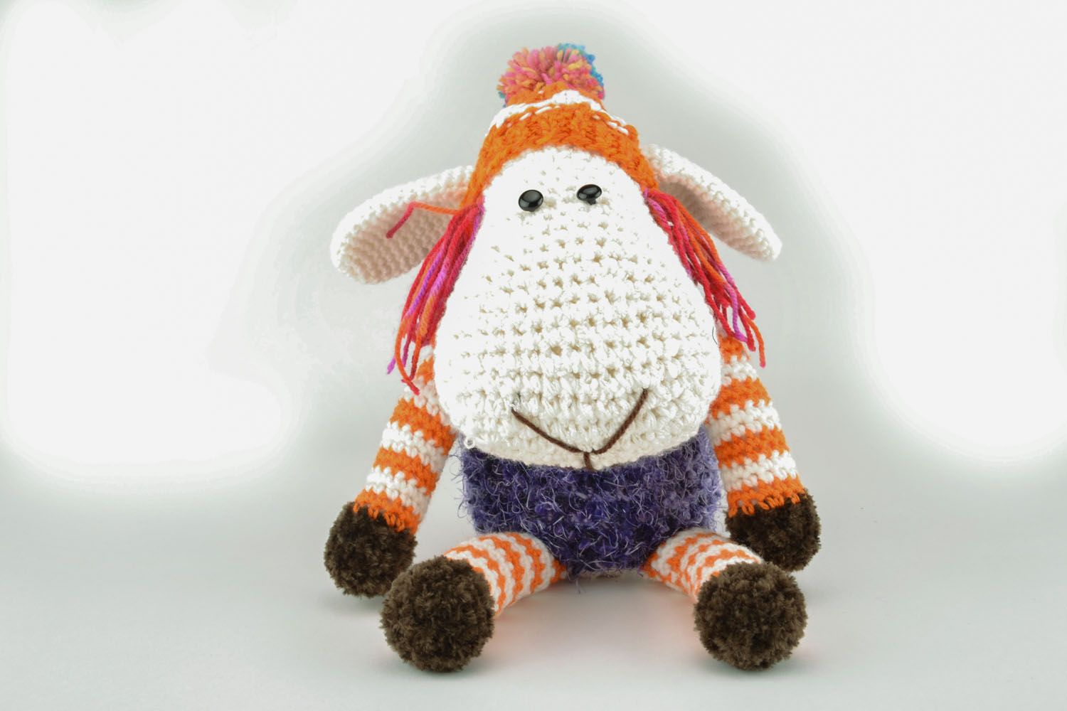 Soft crochet toy Sheep photo 2