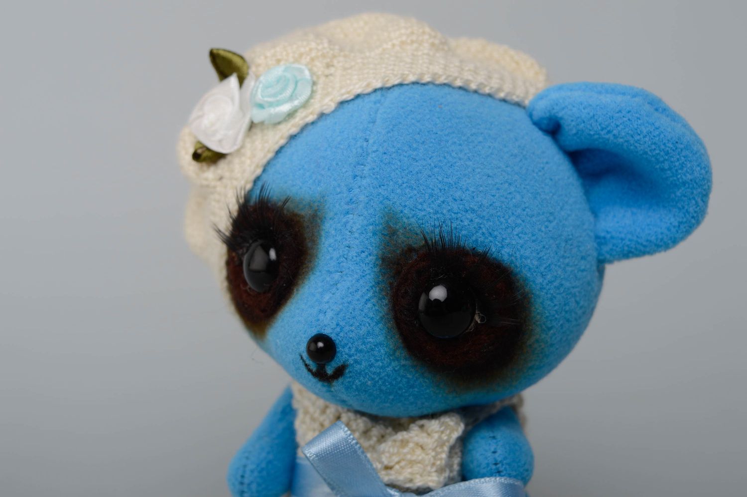 Jouet mou Panda en tissu polaire photo 4