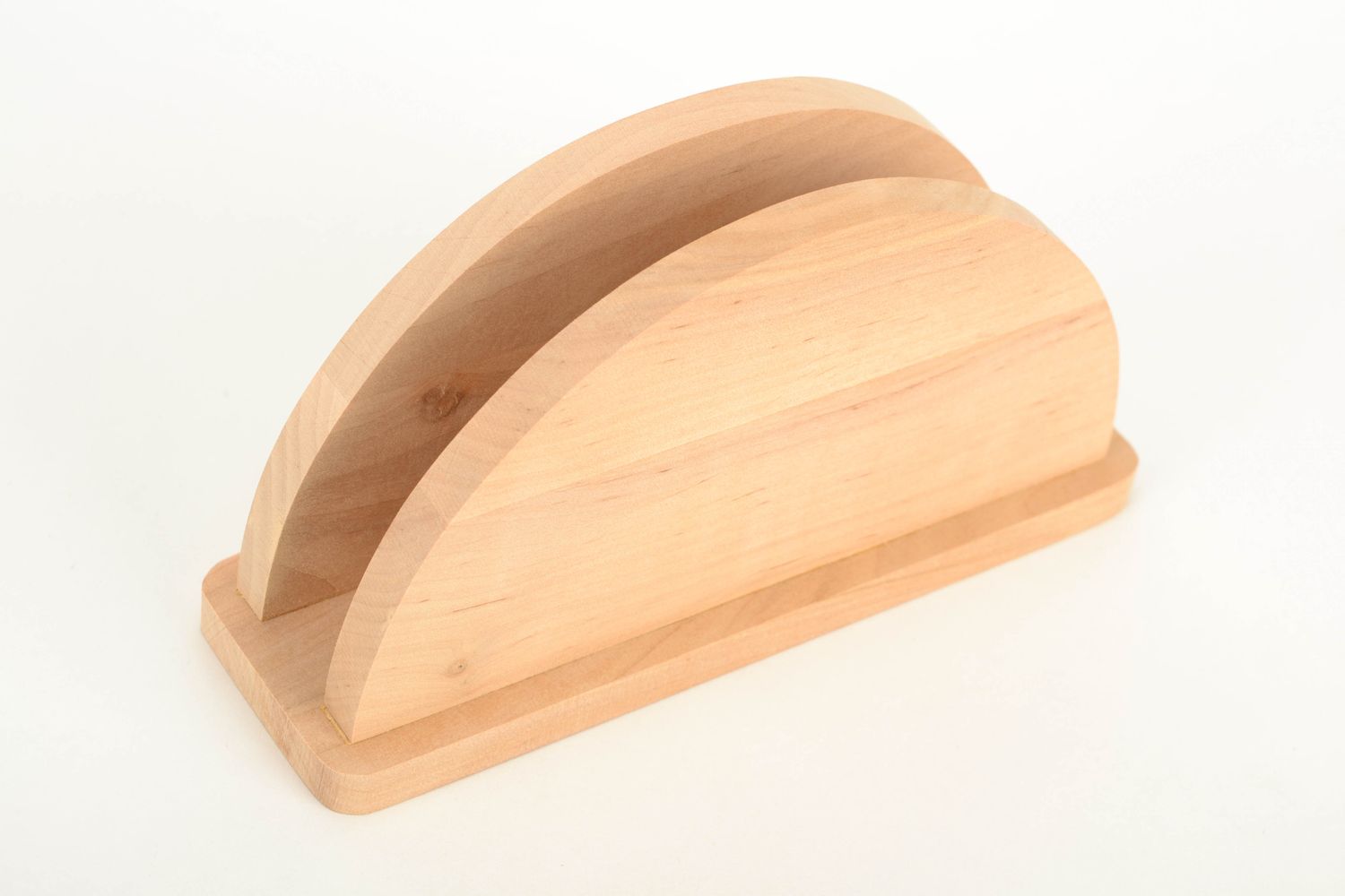 Wooden craft blank for napkin holder photo 3