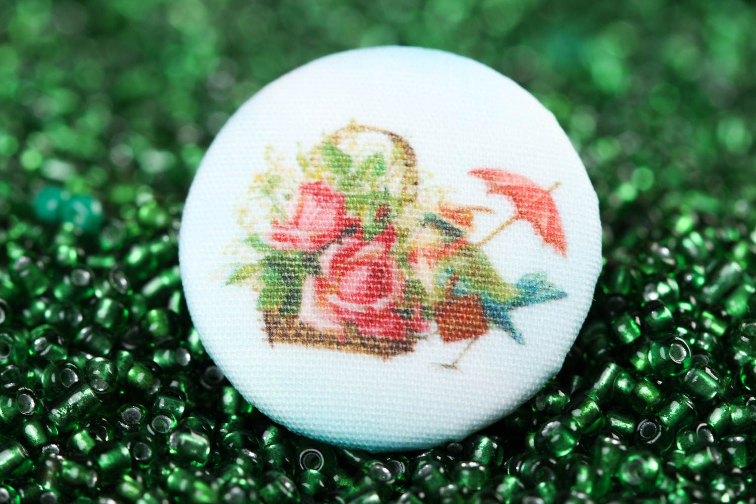 Handmade beautiful button stylish accessory for clothes fittings for sewing photo 1