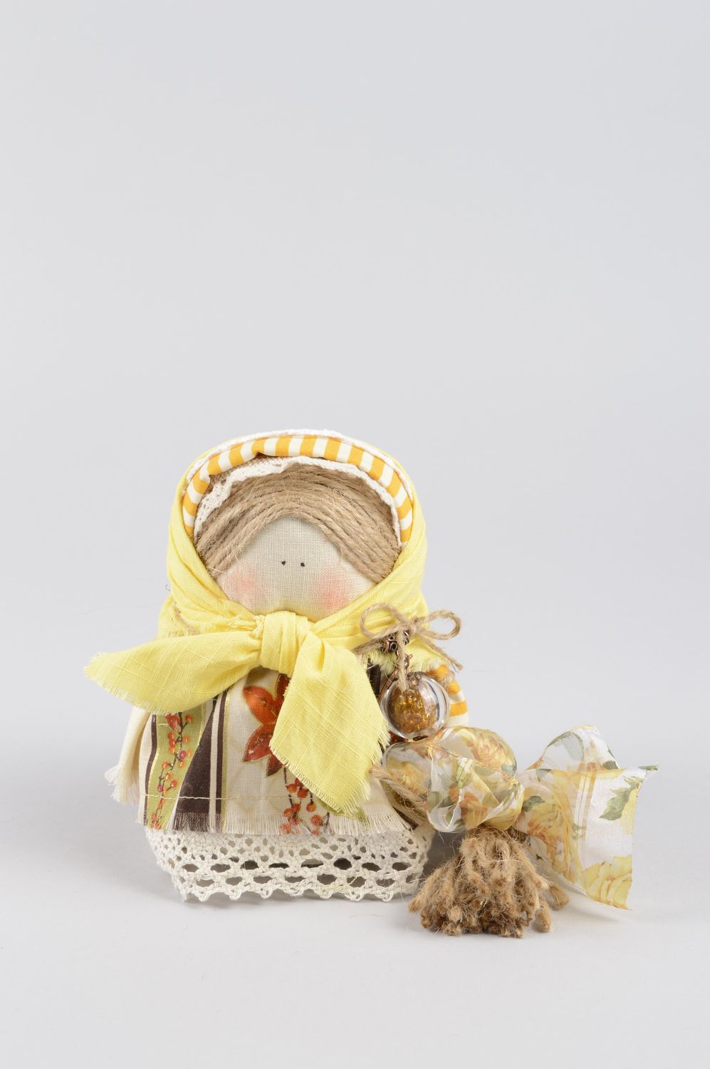 Muñeca de trapo artesanal protectora decoración de hogar regalo original foto 1