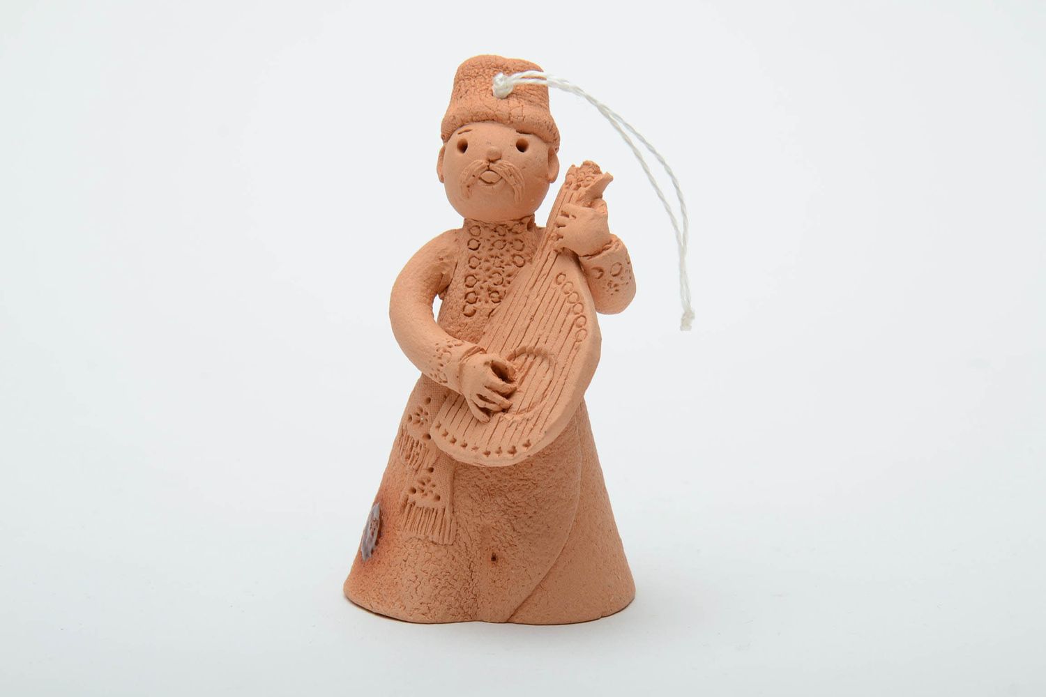 Designer ceramic bell in the shape of musician photo 2