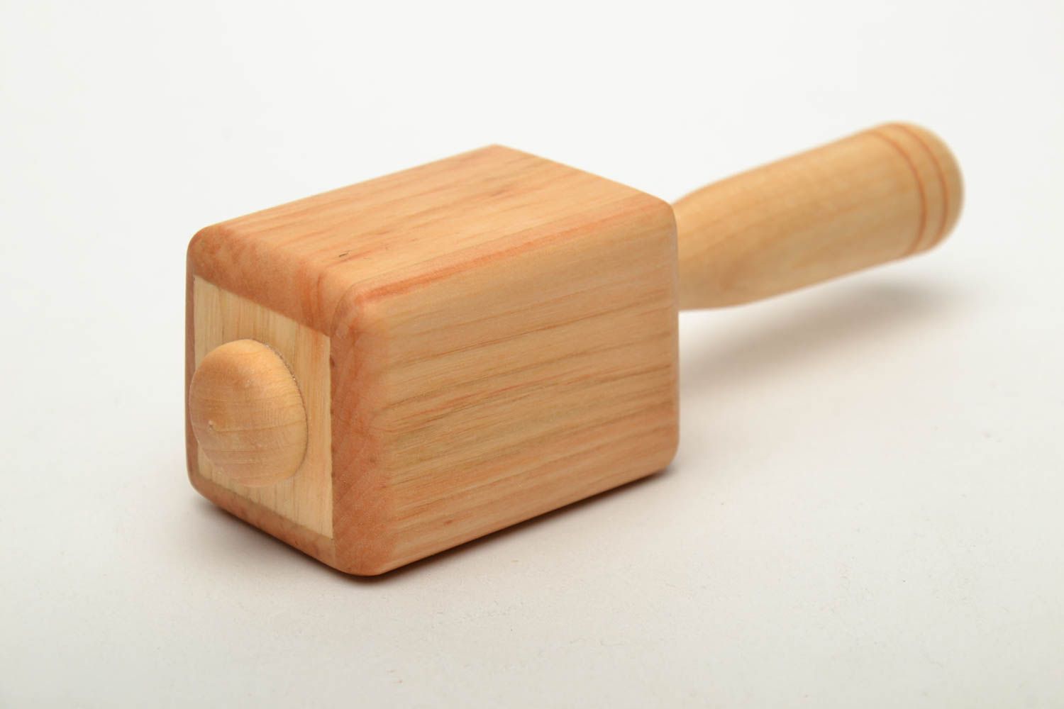 Wooden toy rattle photo 2
