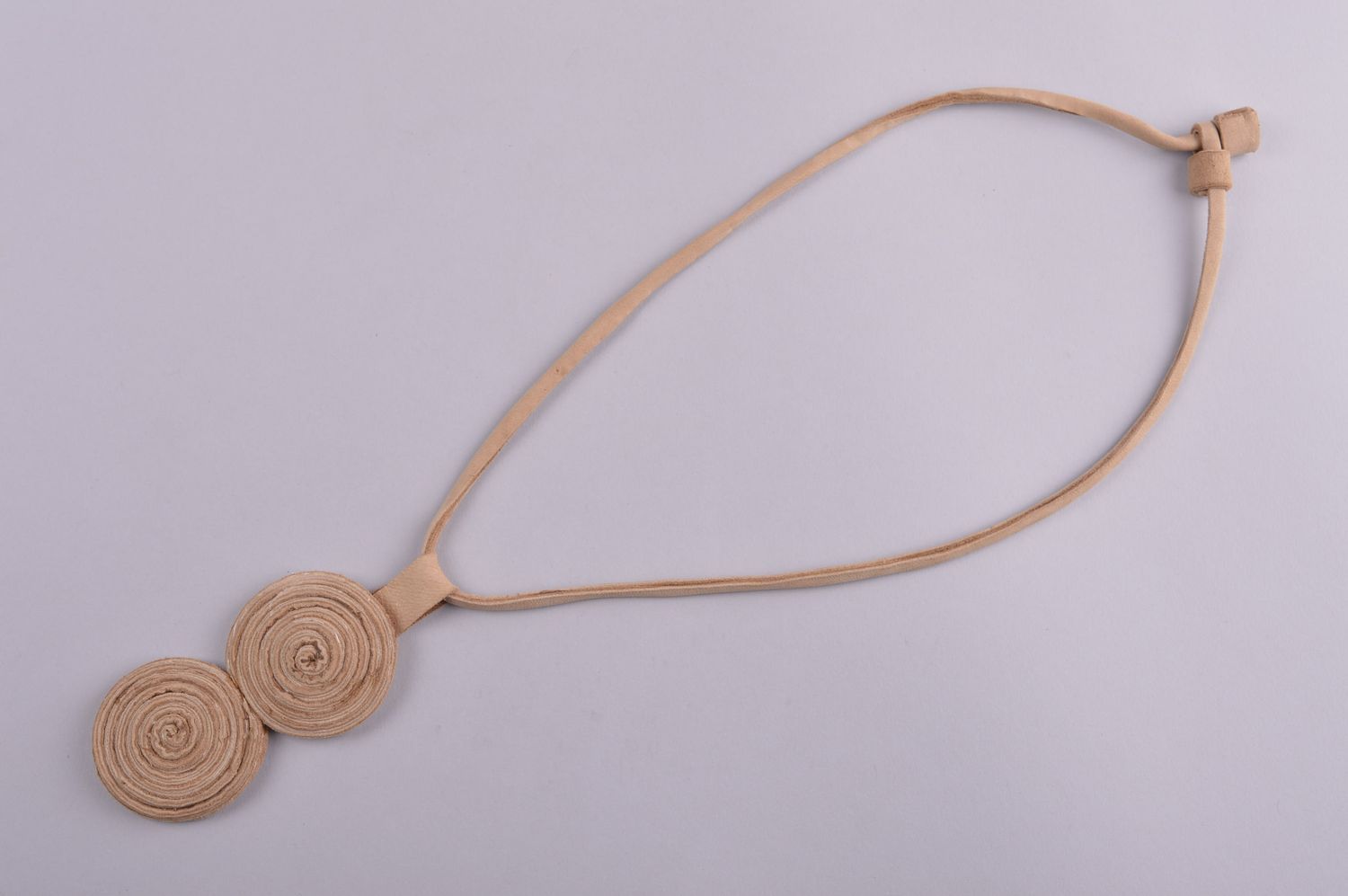 Damen Anhänger handmade Leder Schmuck Halskette mit Anhänger Geschenke Idee foto 3