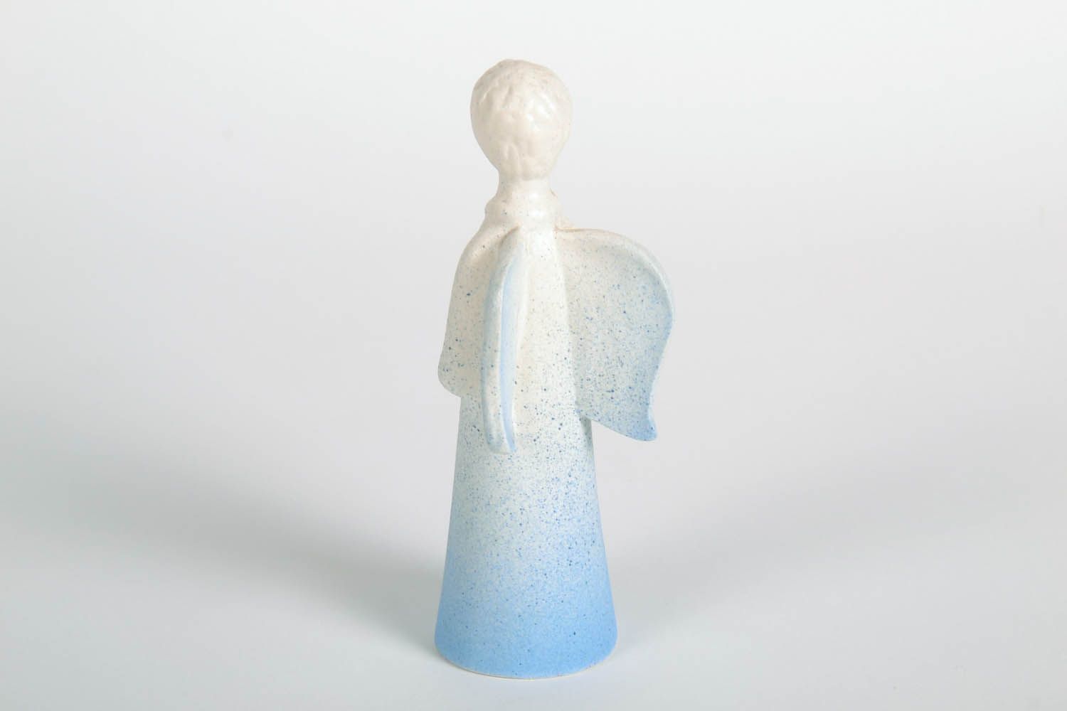 Homemade clay statuette Angel photo 4