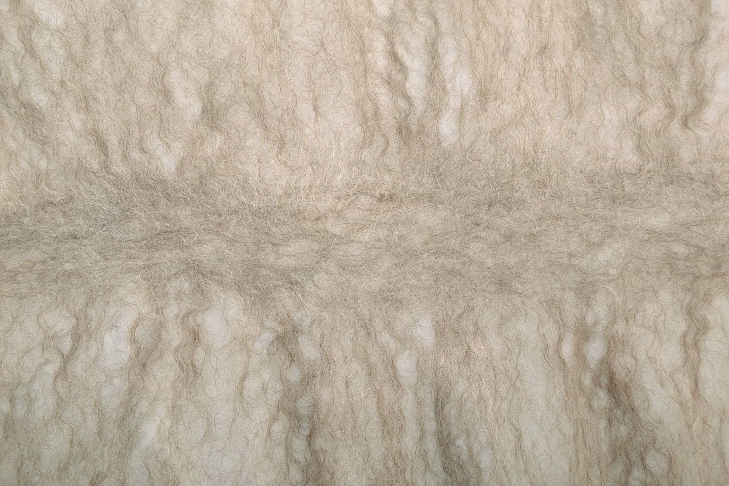 Grauer handgemachter Schal aus Wolle Spinnfaden nasse Filzbildung-Technik foto 5