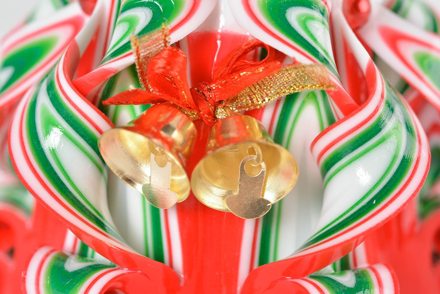 Vela de parafina hecha a mano objeto de decoración adorno de Navidad  foto 4