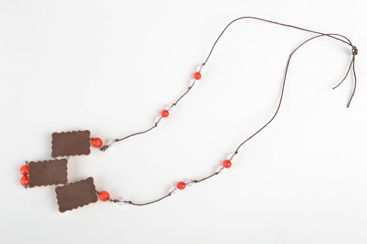 Damen Halskette handmade Kette mit Anhänger Halsschmuck für Damen Geschenk Ideen foto 2