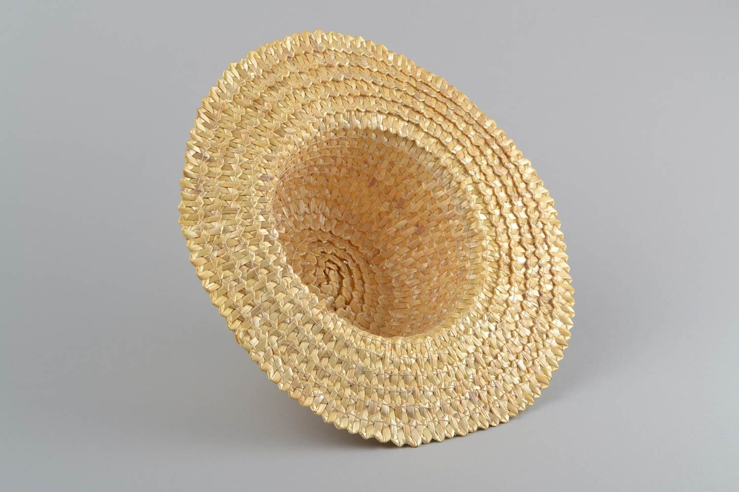 Sombrero de paja varonil artesanal accesorio ecológico trenzado original  foto 4