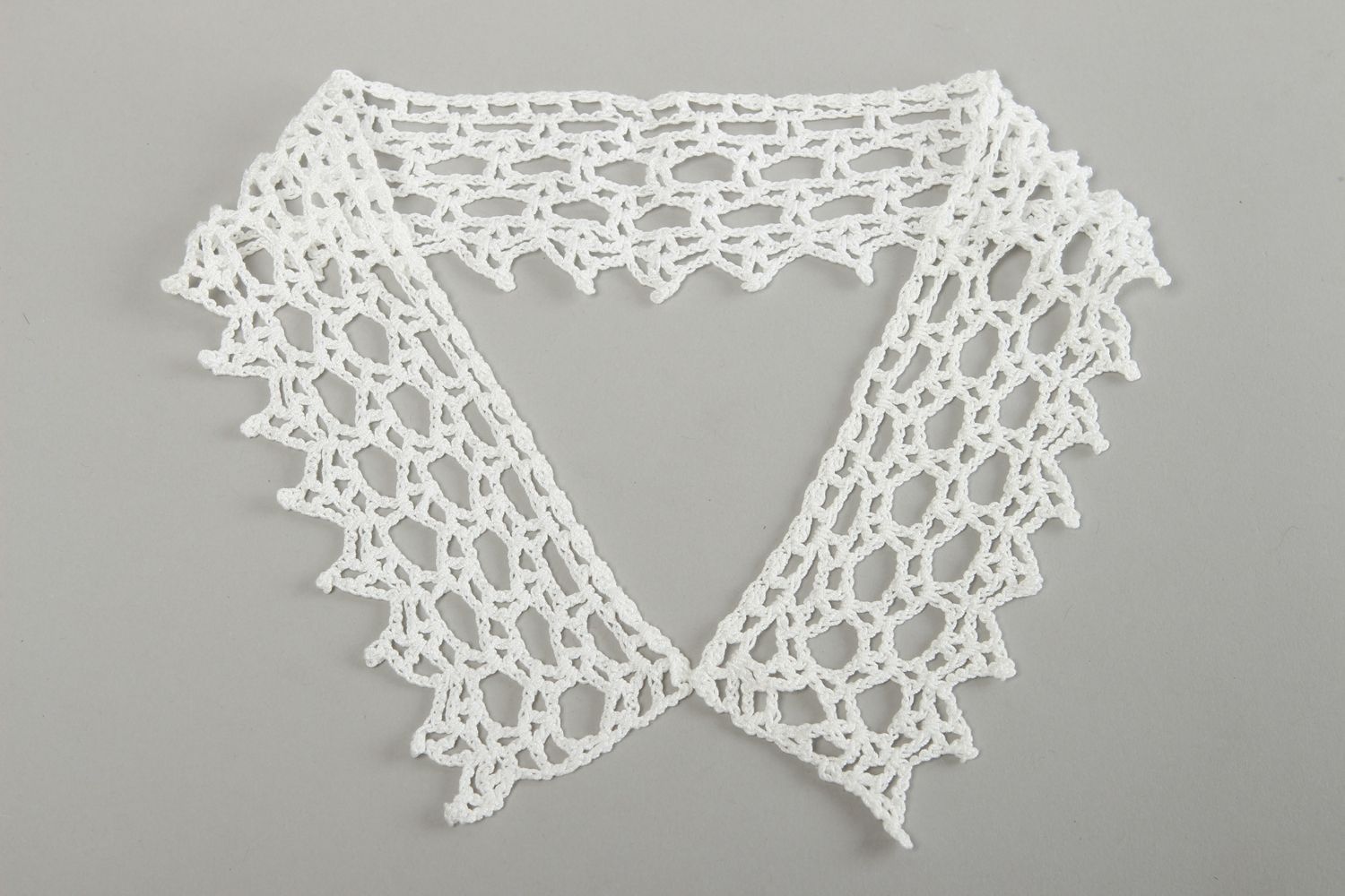 Handmade collar designer accessory gift ideas crochet collar for women photo 1