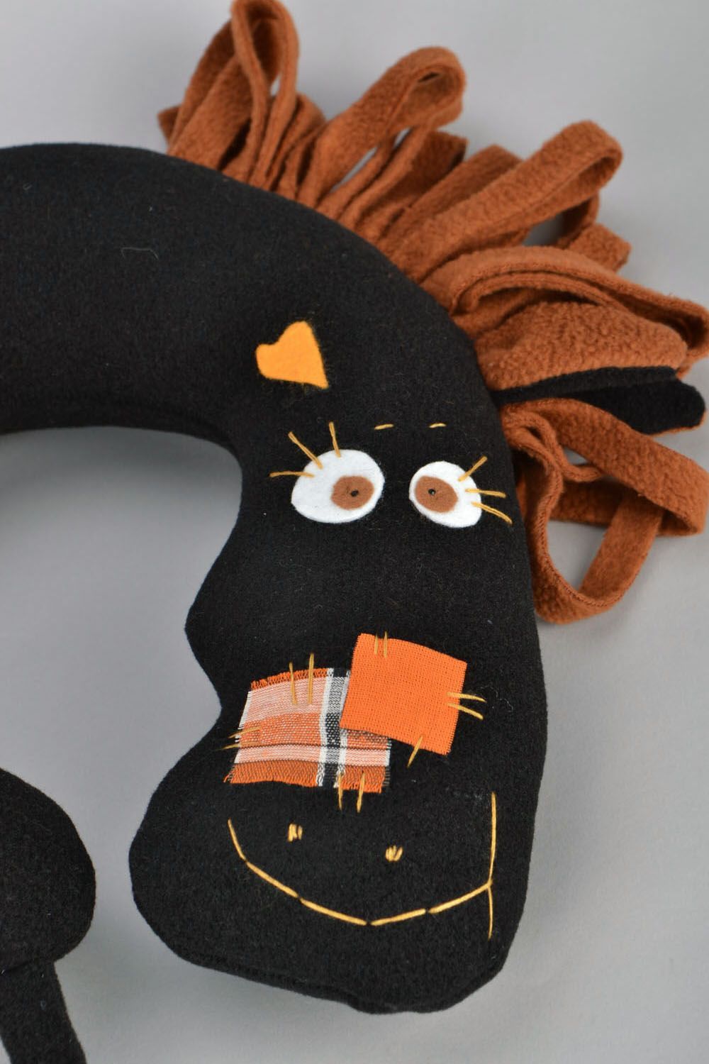Kindergeschenk Kuscheltier Kissen Puppe Pferd Dekoration  foto 4