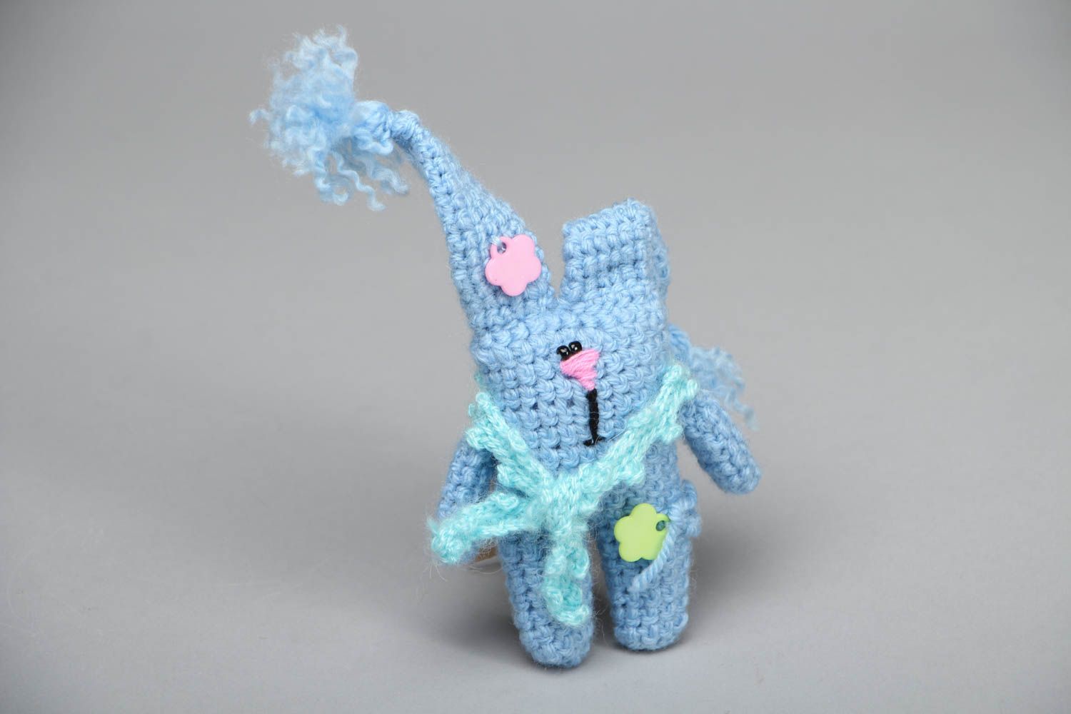 Funny crochet toy Hare photo 1