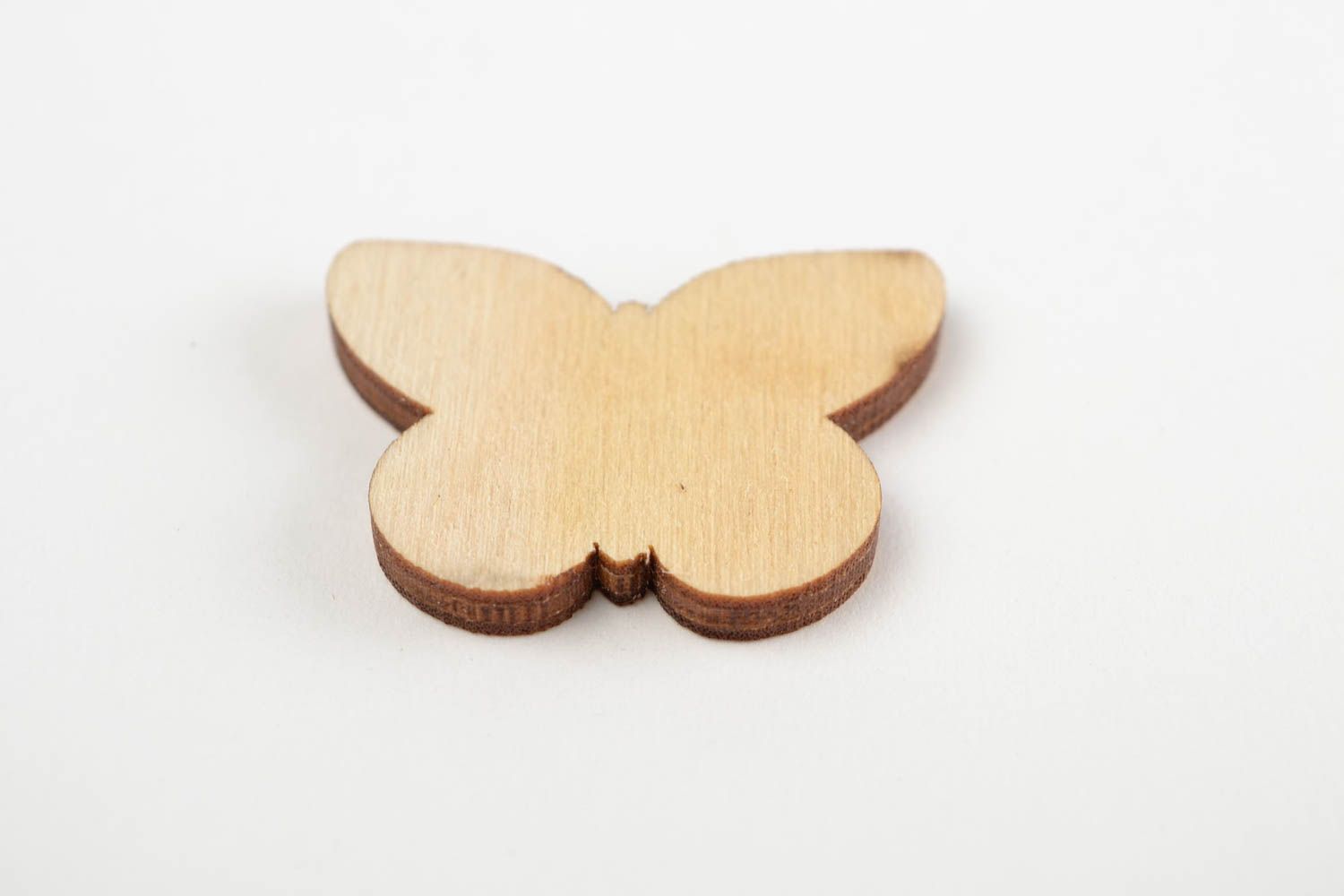 Handmade Figur zum Bemalen Holz Rohling schöne Miniatur Figur Schmetterling foto 5